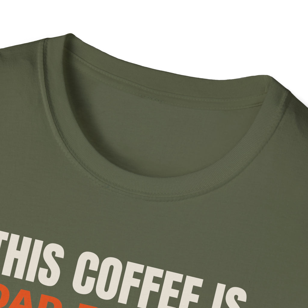 This Coffee Is Load-Bearing t-shirt, funny software engineer gift