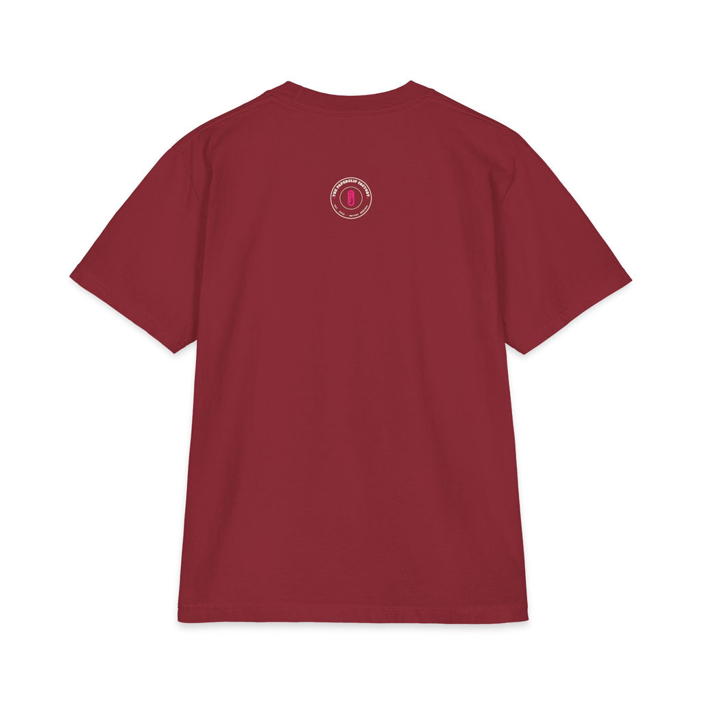 Diff Stat heavyweight boxy tee, funny AI code review shirt