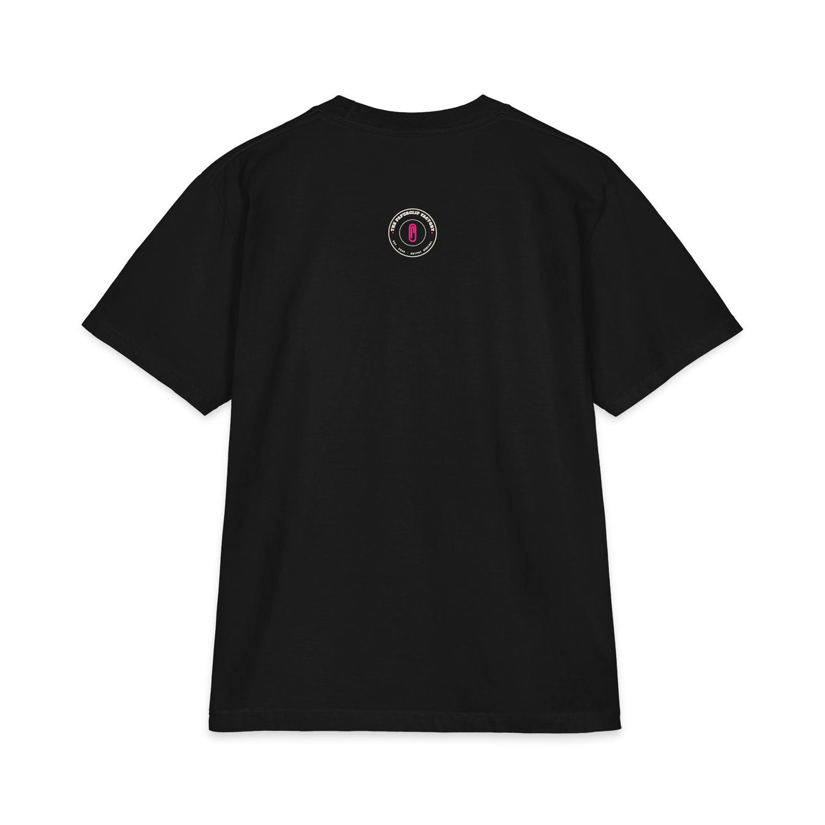 The Paperclip Factory heavyweight boxy tee, paperclip maximizer AI shirt