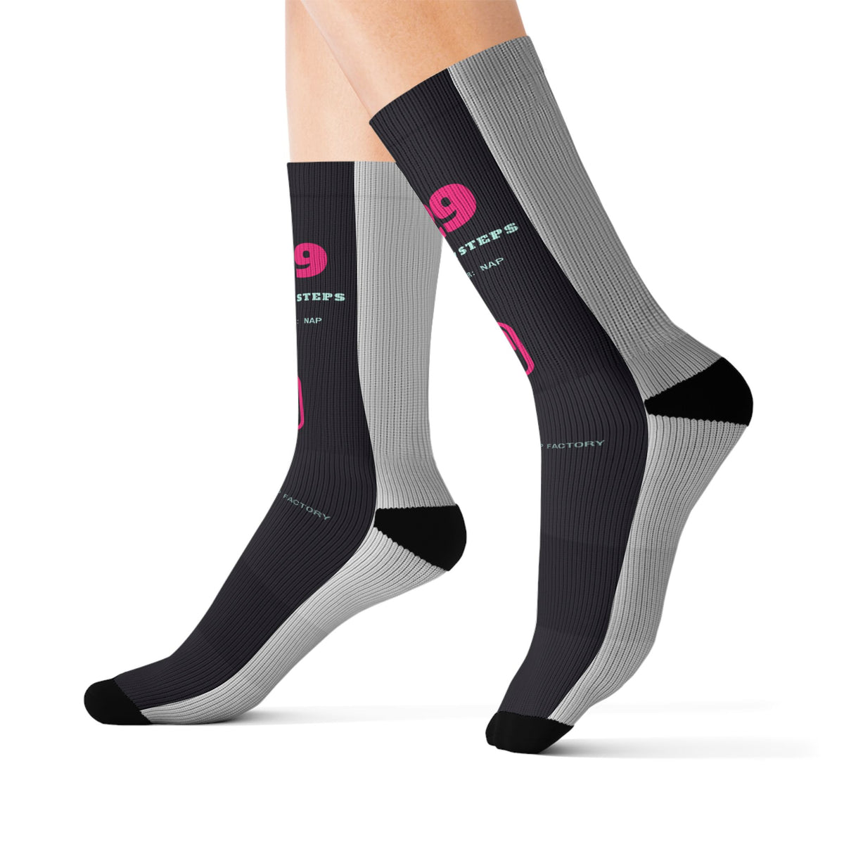 429 Too Many Steps socks, funny HTTP status code gift for programmers