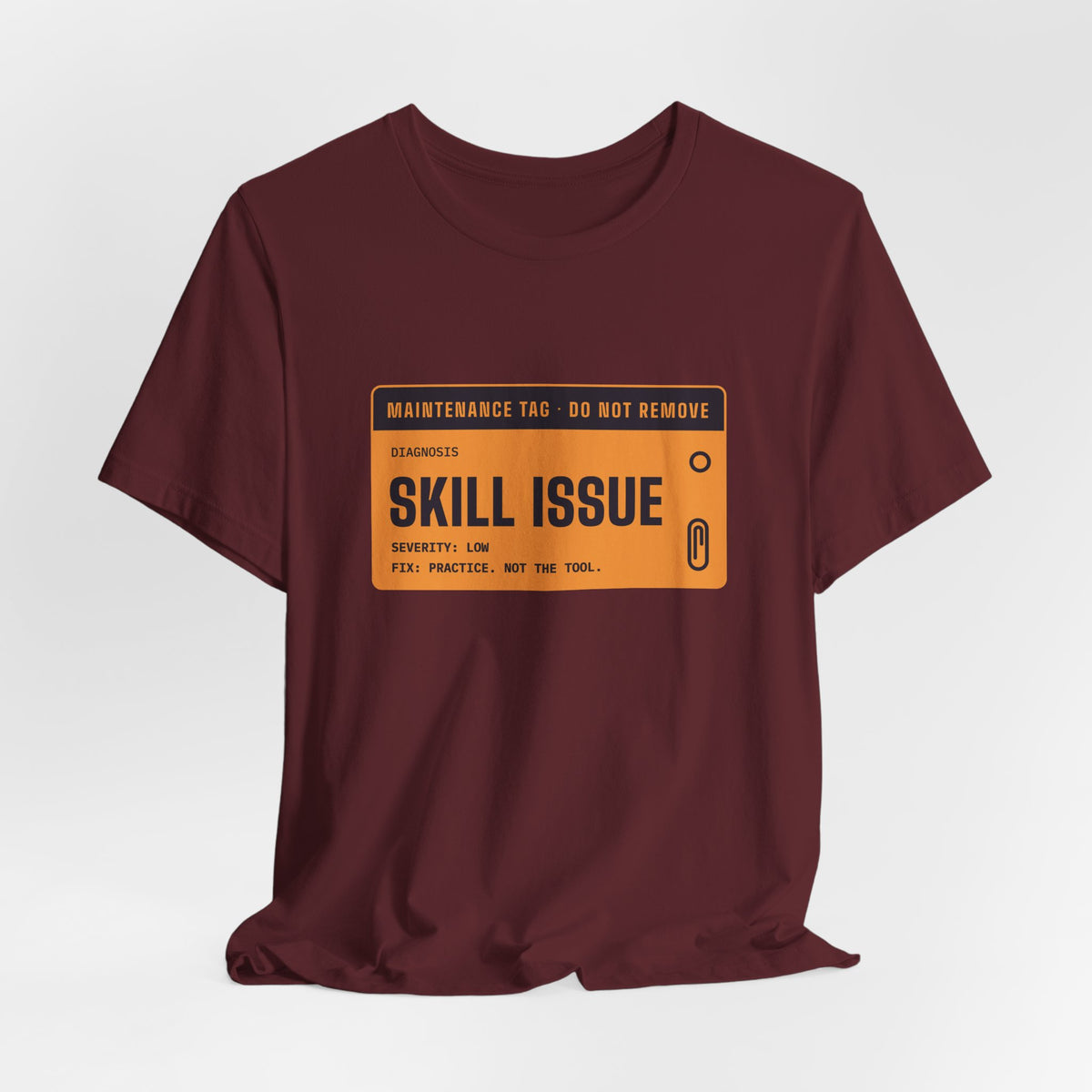 Skill Issue diagnosis t-shirt, funny programmer gift