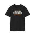 I Say Please To The Robots t-shirt, funny AI gift (black)