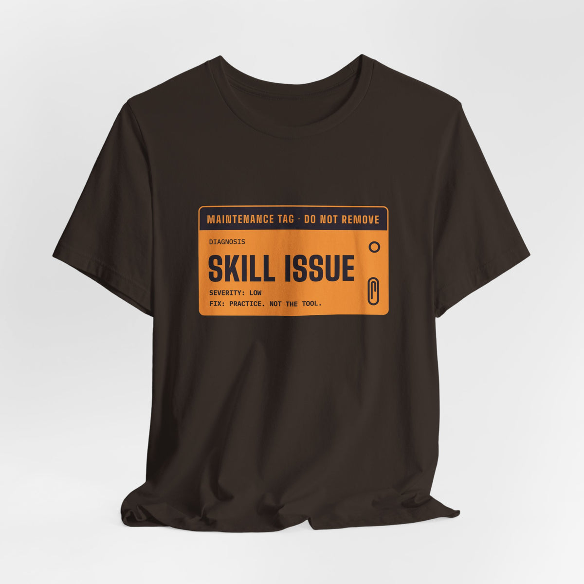 Skill Issue diagnosis t-shirt, funny programmer gift