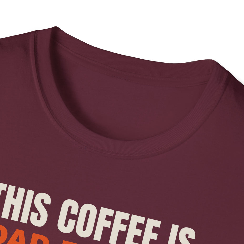 This Coffee Is Load-Bearing t-shirt, funny software engineer gift