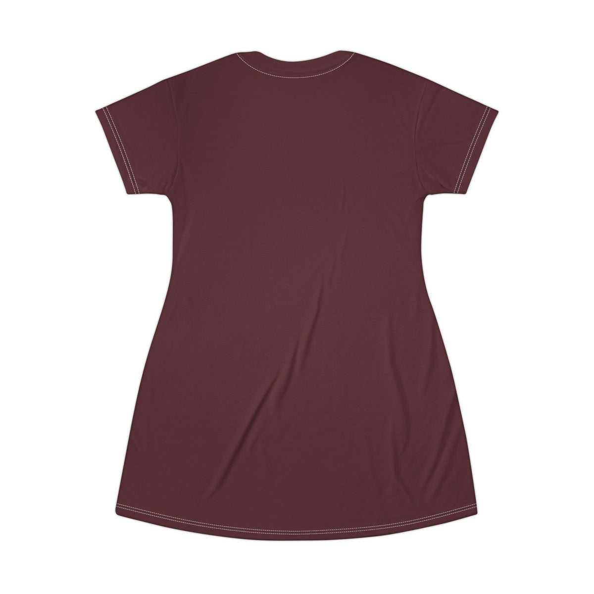 Sleep Mode long sleep shirt in wine, cozy sleepwear gift for AI engineers