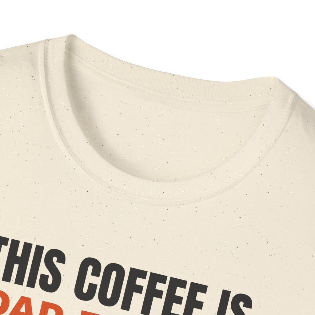 This Coffee Is Load-Bearing t-shirt, funny software engineer gift