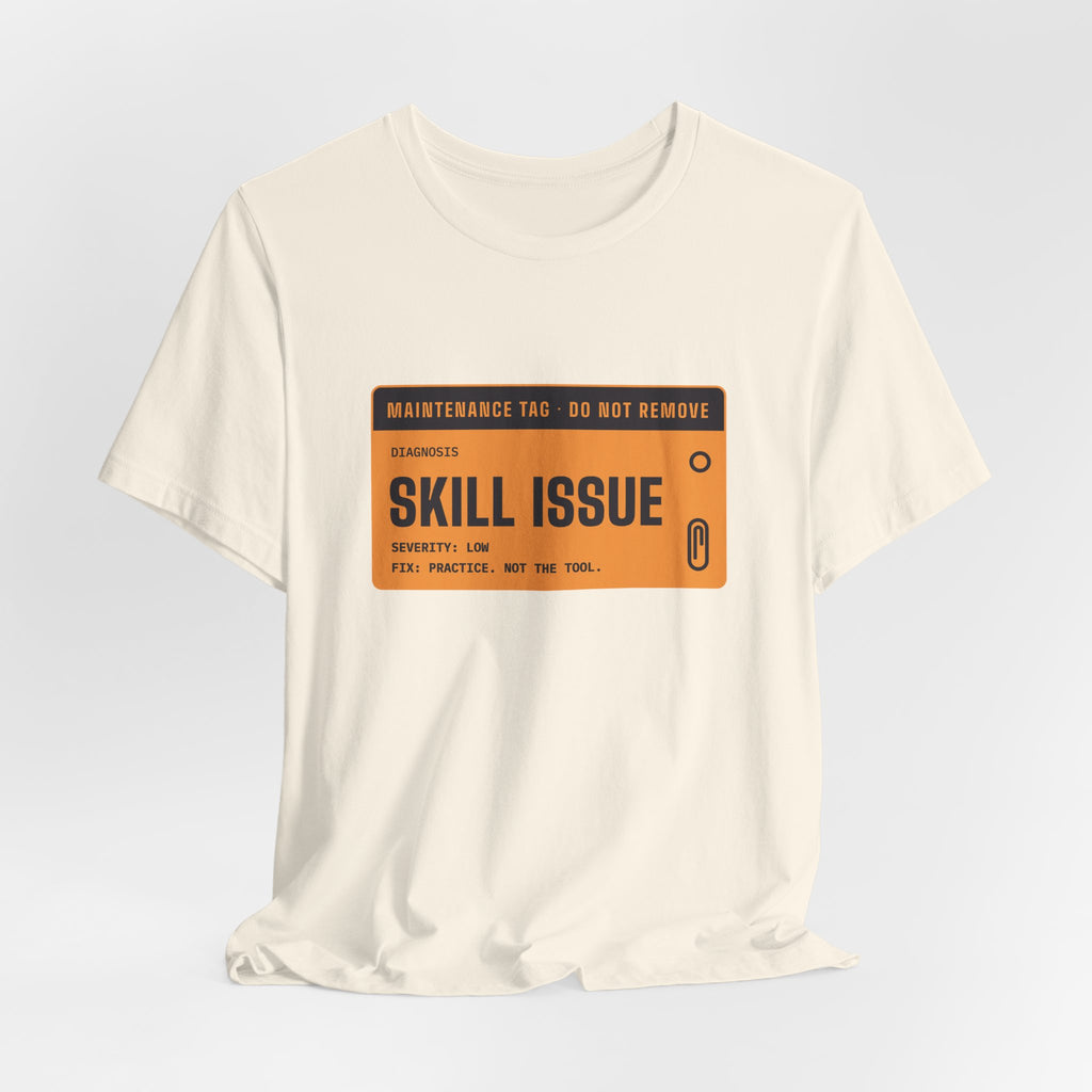 Skill Issue diagnosis t-shirt, funny programmer gift