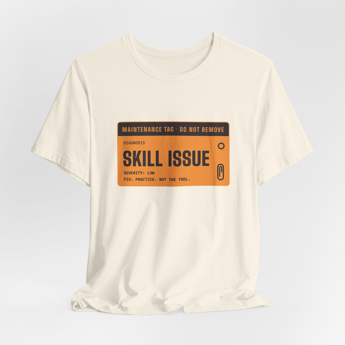 Skill Issue diagnosis t-shirt, funny programmer gift